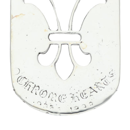 Chrome Hearts Large Silver 925 Dog Tag Pendant Size ONE SIZE