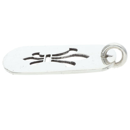 Chrome Hearts Large Silver 925 Dog Tag Pendant Size ONE SIZE