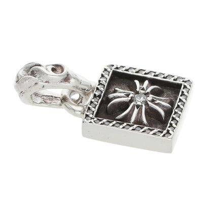 Chrome Hearts FRAMED CH PLUS Diamond Pendant