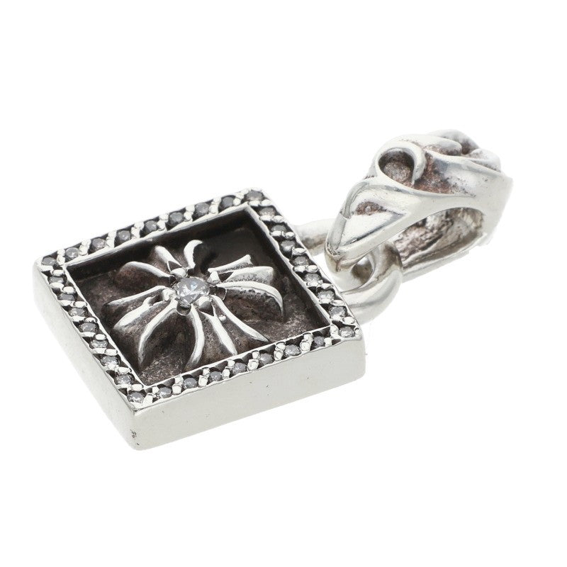 Chrome Hearts FRAMED CH PLUS Diamond Pendant