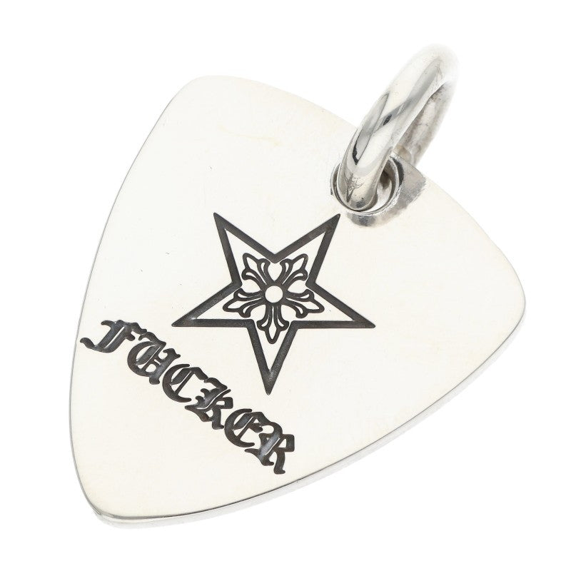 Chrome Hearts GUITAR PICK Silver Pendant