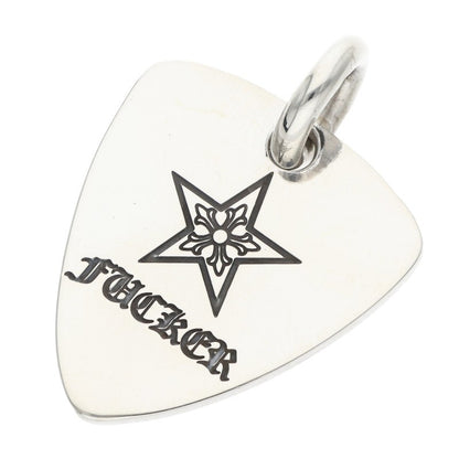 Chrome Hearts GUITAR PICK Silver Pendant