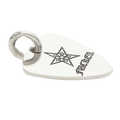 Chrome Hearts GUITAR PICK Silver Pendant