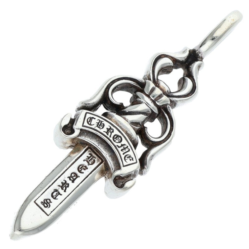 Chrome Hearts Double Dagger Silver Pendant Size ONE SIZE