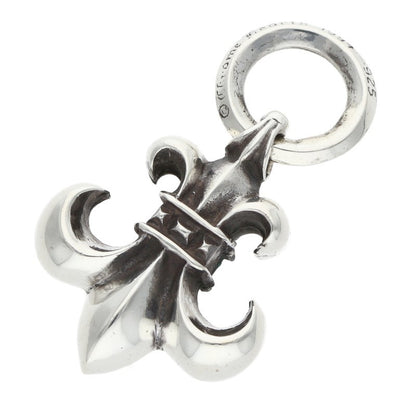 Chrome Hearts BS Fleur Old Silver Pendant