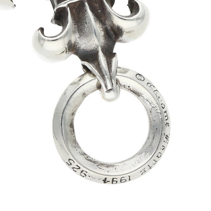 Chrome Hearts BS Fleur Old Silver Pendant