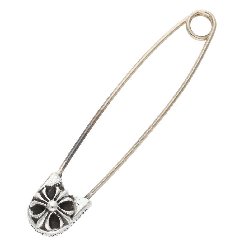 Chrome Hearts Large Safety Pin Silver Pendant Size ONE SIZE
