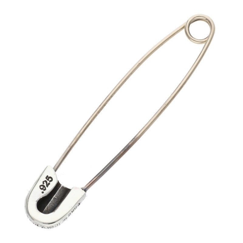 Chrome Hearts Large Safety Pin Silver Pendant Size ONE SIZE