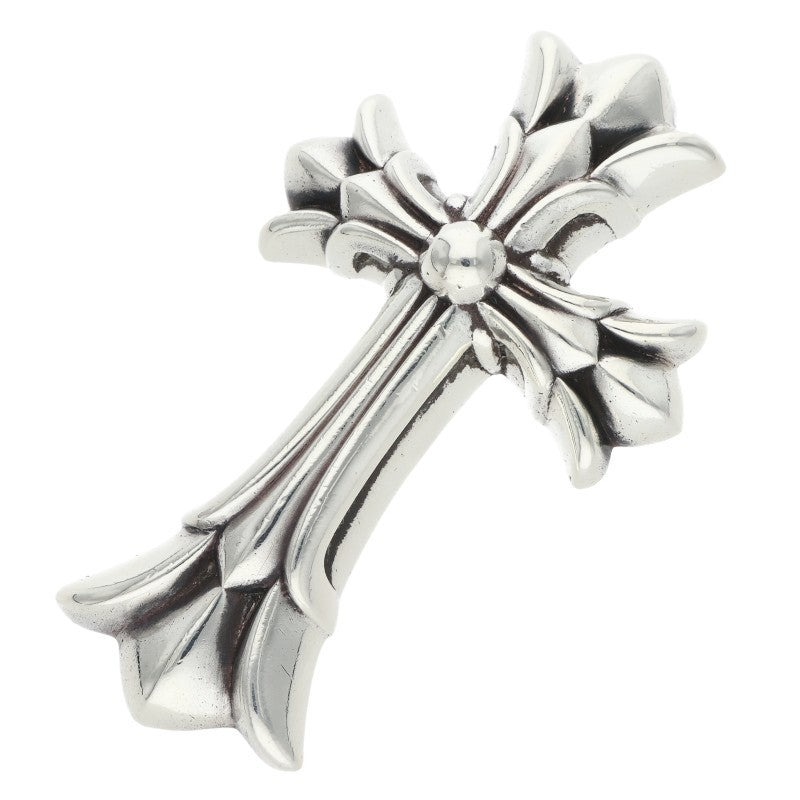 Chrome Hearts Small Double CH Silver Pendant