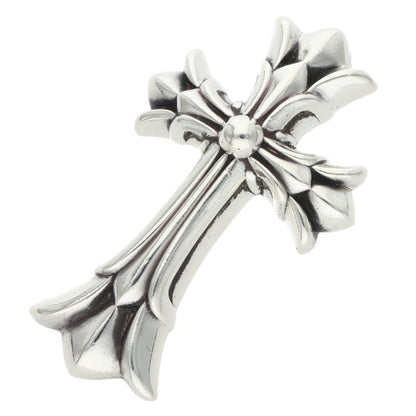 Chrome Hearts Small Double CH Silver Pendant