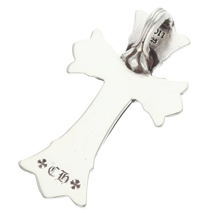 Chrome Hearts Small Double CH Silver Pendant