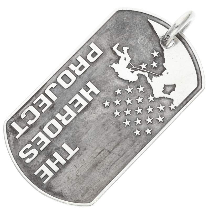 Chrome Hearts HEROES Project Large Tag Pendant