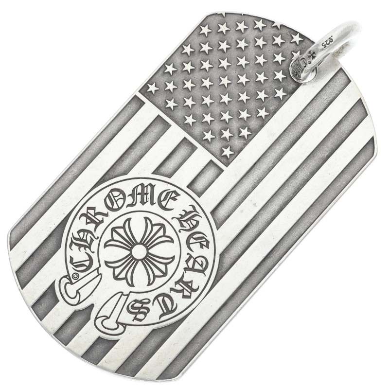 Chrome Hearts HEROES Project Large Tag Pendant