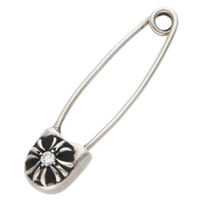 Chrome Hearts Small Safety Pin 1 Diamond Charm Size ONE SIZE