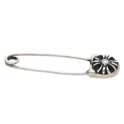 Chrome Hearts Small Safety Pin 1 Diamond Charm Size ONE SIZE