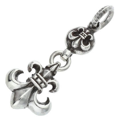 Chrome Hearts 1 Ball BS Fleur Silver Charm