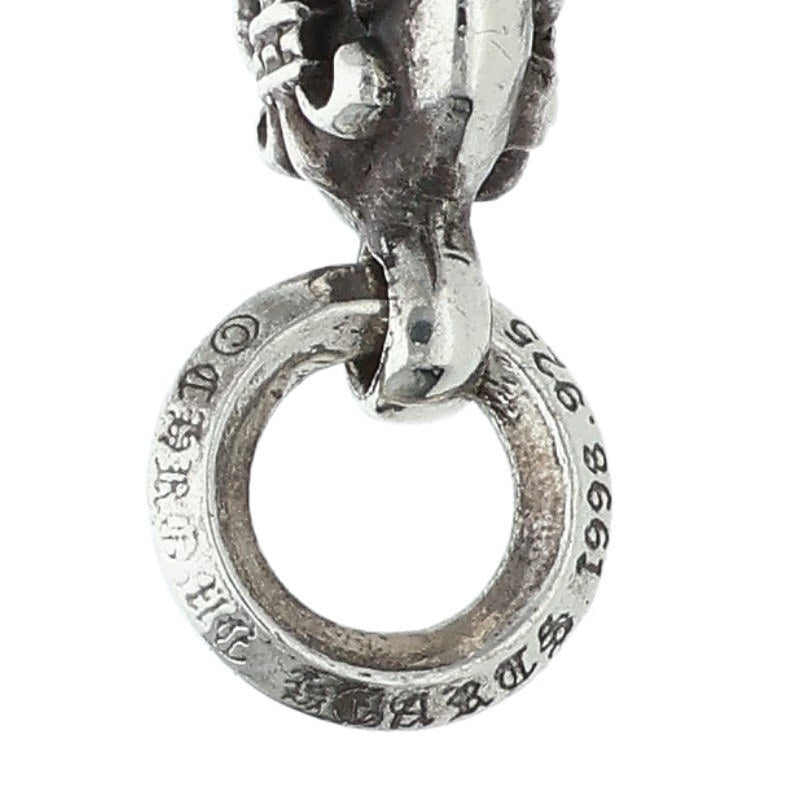 Chrome Hearts 1 Ball BS Fleur Silver Charm
