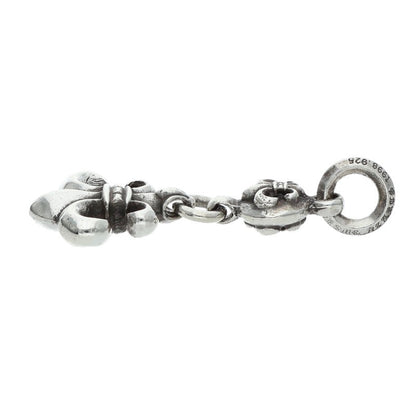 Chrome Hearts 1 Ball BS Fleur Silver Charm
