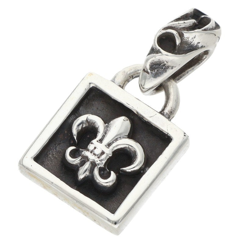 Chrome Hearts Framed BS Fleur .925 Silver Necklace Size ONE SIZE