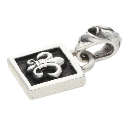 Chrome Hearts Framed BS Fleur .925 Silver Necklace Size ONE SIZE