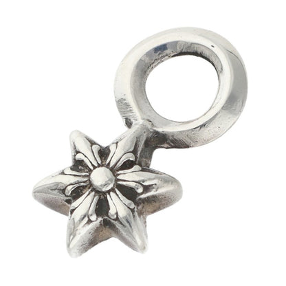 Chrome Hearts Silver STACK STAR Charm Size ONE SIZE