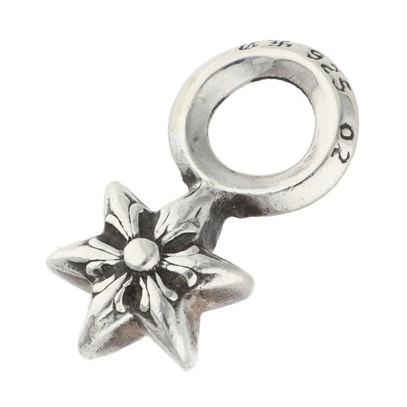 Chrome Hearts Silver STACK STAR Charm Size ONE SIZE