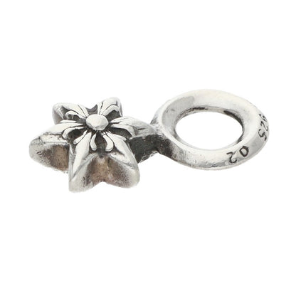 Chrome Hearts Silver STACK STAR Charm Size ONE SIZE