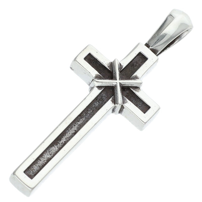 Chrome Hearts Silver Mapplethorpe Cross Charm Size ONE SIZE