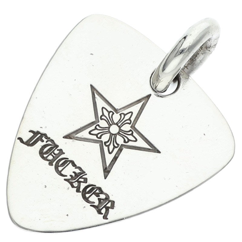 Chrome Hearts Guitar Pick Pendant .925 Silver