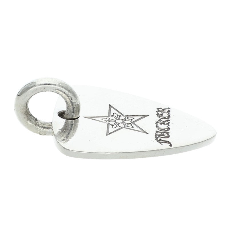 Chrome Hearts Guitar Pick Pendant .925 Silver
