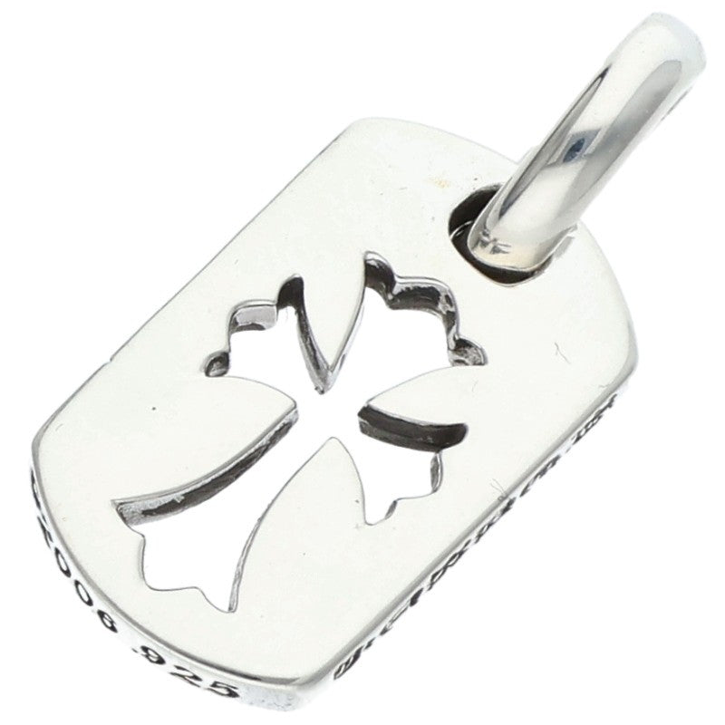 Chrome Hearts Tiny Cutout Cross Dog Silver 925 Size ONE SIZE