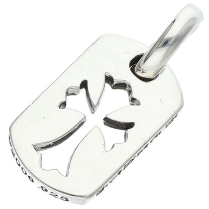 Chrome Hearts Tiny Cutout Cross Dog Silver 925 Size ONE SIZE
