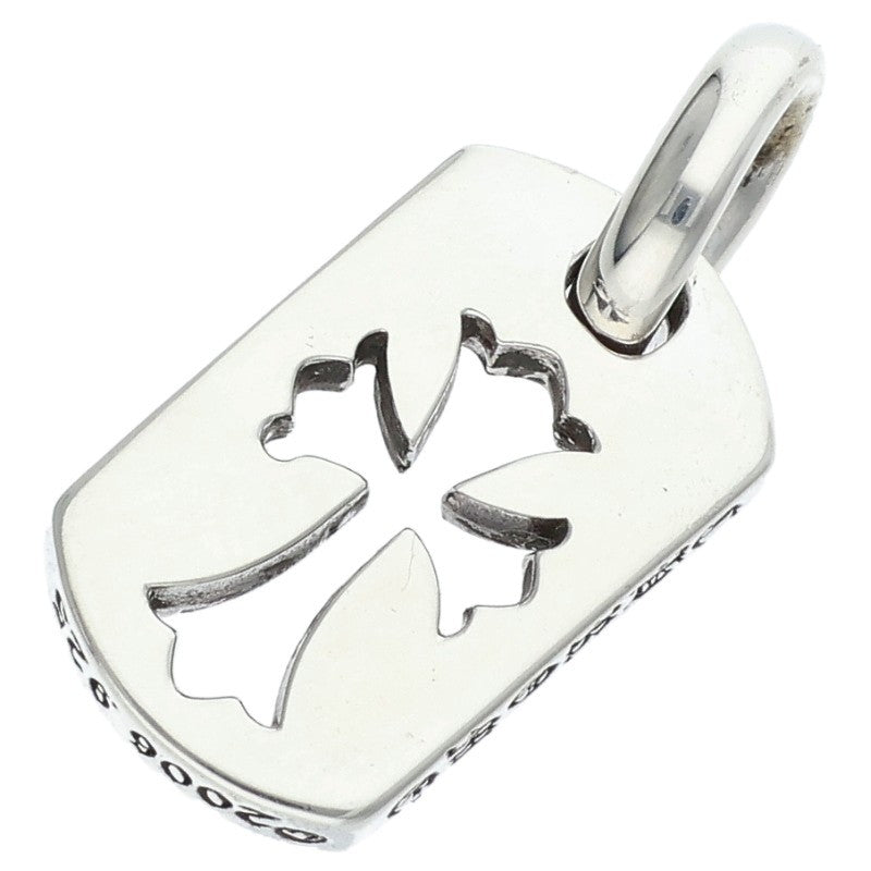 Chrome Hearts Tiny Cutout Cross Dog Silver 925 Size ONE SIZE