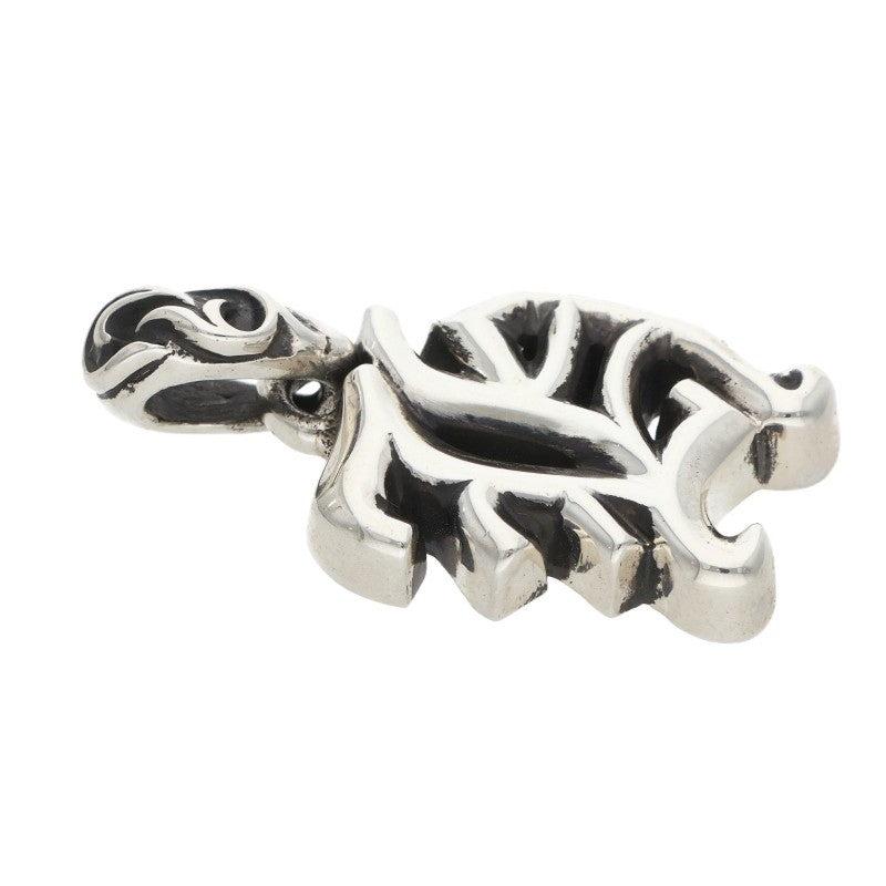 Chrome Hearts H Initial Alphabet .925 Silver Necklace Size ONE SIZE
