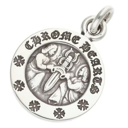 Chrome Hearts Angel Medal V2 Charm .925 Silver