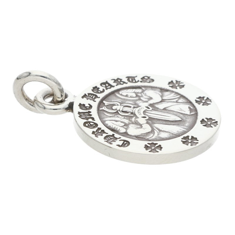 Chrome Hearts Angel Medal V2 Charm .925 Silver
