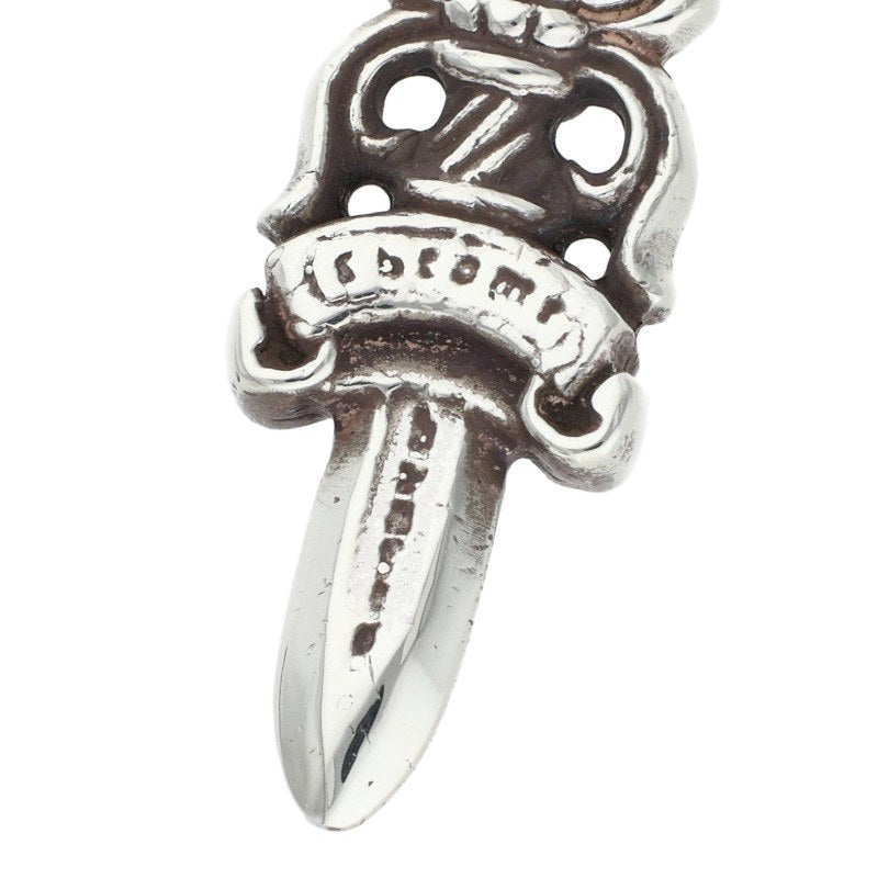Chrome Hearts #5 Dagger Zip Silver Charm