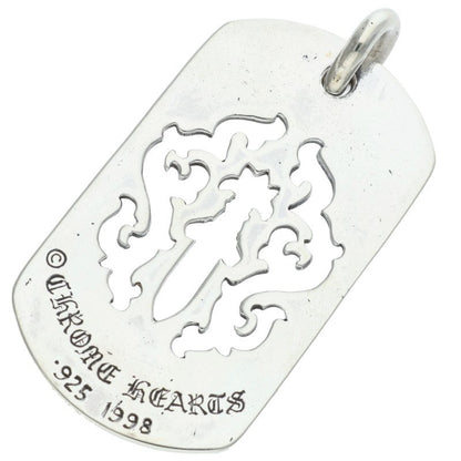 Chrome Hearts Dagger Cutout Dog Tag Pendant Size ONE SIZE