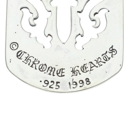 Chrome Hearts Dagger Cutout Dog Tag Pendant Size ONE SIZE
