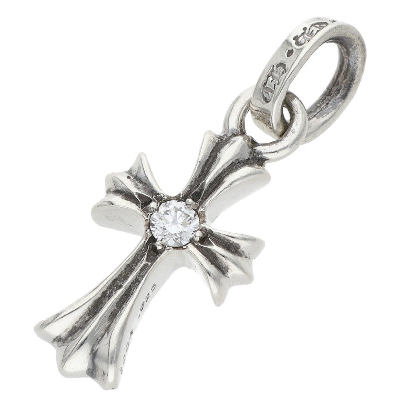 Chrome Hearts Babyfat 1-Diamond Silver Charm