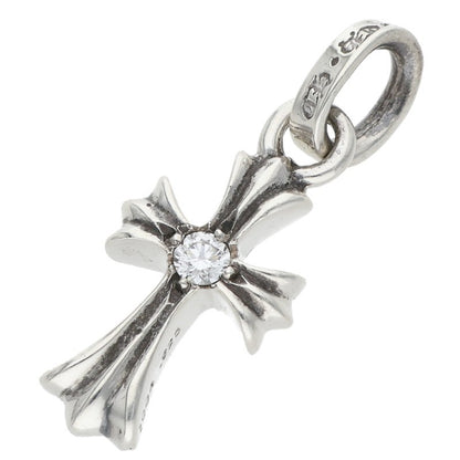 Chrome Hearts Babyfat 1-Diamond Silver Charm