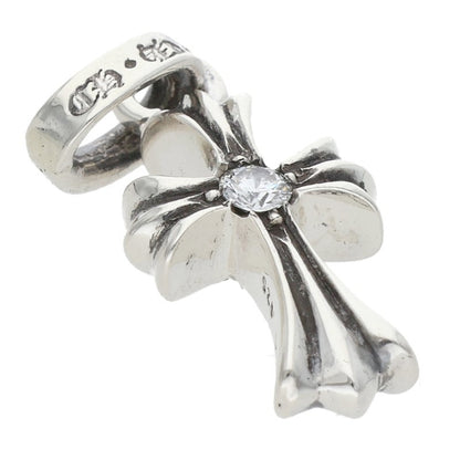 Chrome Hearts Babyfat 1-Diamond Silver Charm