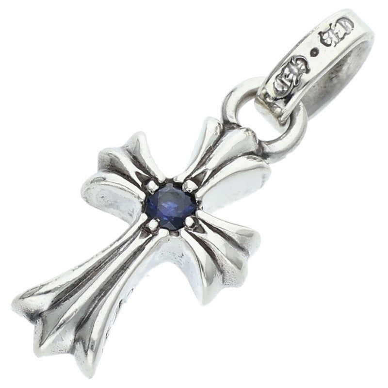 Chrome Hearts Babyfat 1-Sapphire Silver Charm