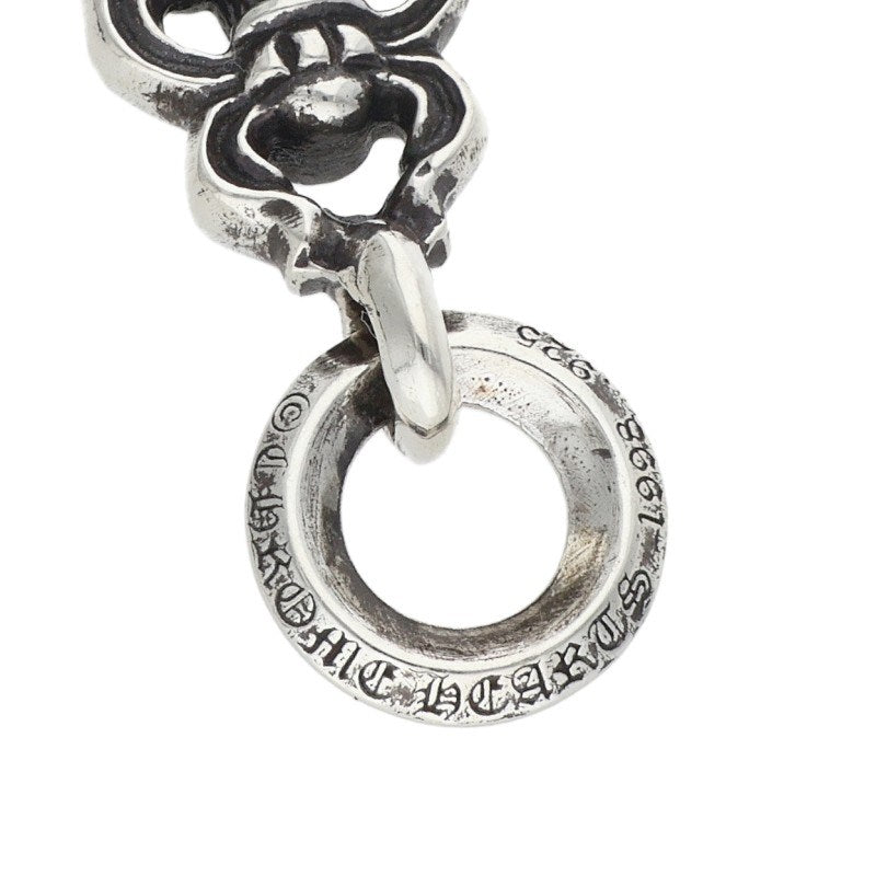 Chrome Hearts #5 Dagger Charm Necklace Silver
