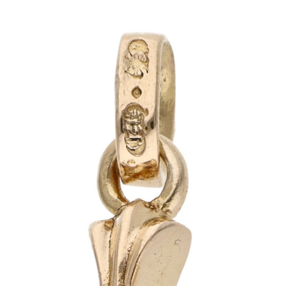 Chrome Hearts 22K Babyfat Cross Charm Gold