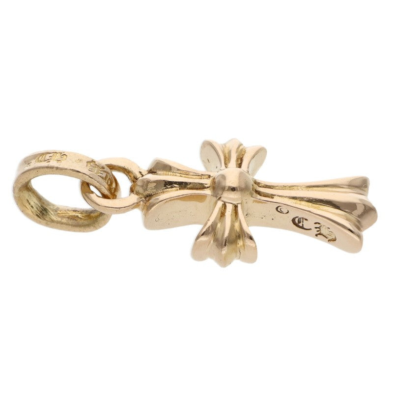 Chrome Hearts 22K Babyfat Cross Charm Gold