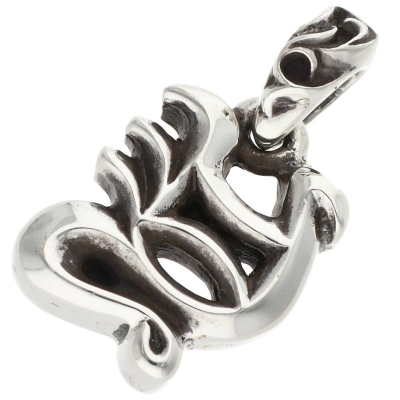 Chrome Hearts Y Initial Alphabet Charm Silver