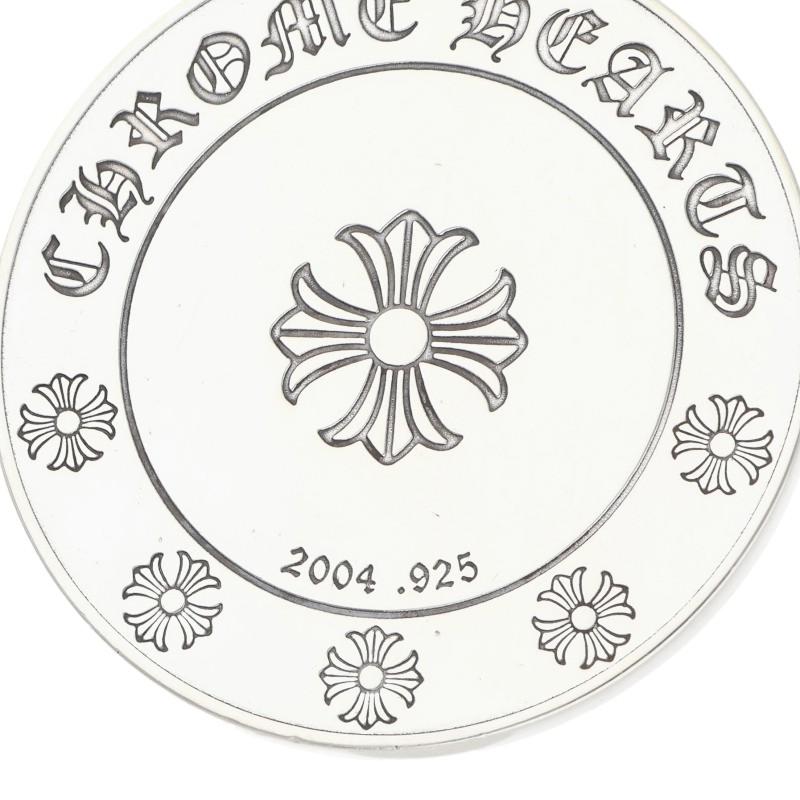 Chrome Hearts Large Angel Medal Charm Silver