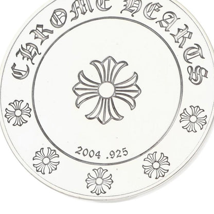 Chrome Hearts Large Angel Medal Charm Silver