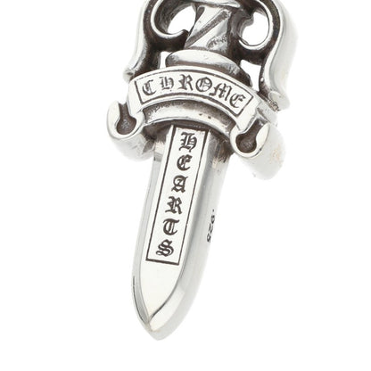 Chrome Hearts Double Dagger Pendant Silver